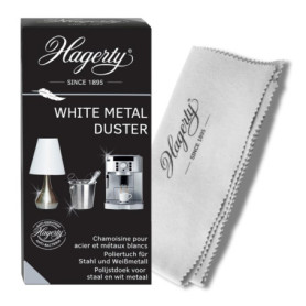 Chiffon de Nettoyage en Coton Hagerty pour Métal Blanc - Effet Anti-Traces
