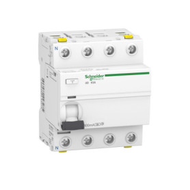 Disjoncteur Différentiel Schneider Electric Acti 9 iID 4P 63A 300mA Blanc