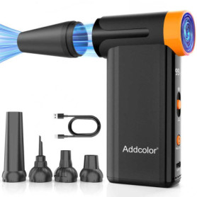 Plumeau à Air Comprimé ADDCOLOR AD51 - Souffleur Portable 2000 mAh