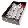 Ménagère 24 Pièces en Acier Inoxydable - Coffret Cadeau Argenté