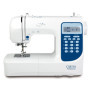 Machine à coudre professionnelle Carina avec accessoires - Blanc