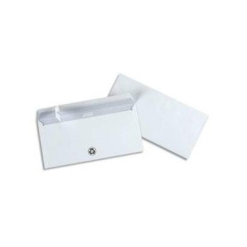 Boîte de 500 Enveloppes Recyclées DL - GPV, 110x220 mm avec Fenêtre