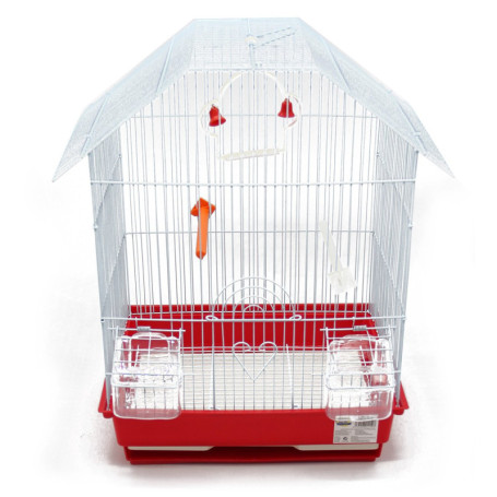 Cage Métallique pour Oiseaux avec Accessoires - BPS Buena Pet Shop