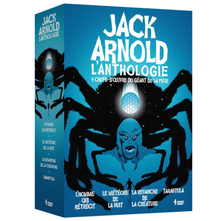 Coffret DVD Anthologie Jack Arnold - 4 Chefs-d'œuvre du Cinéma Fantastique