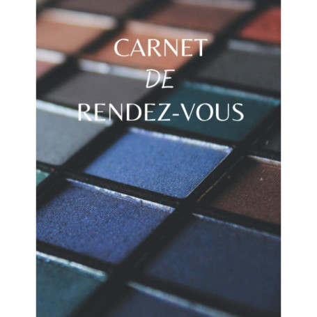 Carnet de Rendez-vous Professionnel pour Salon de Beauté - 159 Semaines
