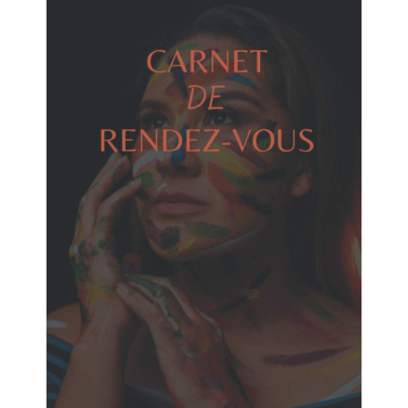 Carnet de Rendez-vous Professionnel pour Salon de Beauté - 159 Semaines