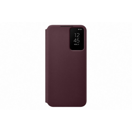 Samsung Galaxy S22 Plus Coque Smart Clear View Bordeaux