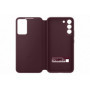 Samsung Galaxy S22 Plus Coque Smart Clear View Bordeaux