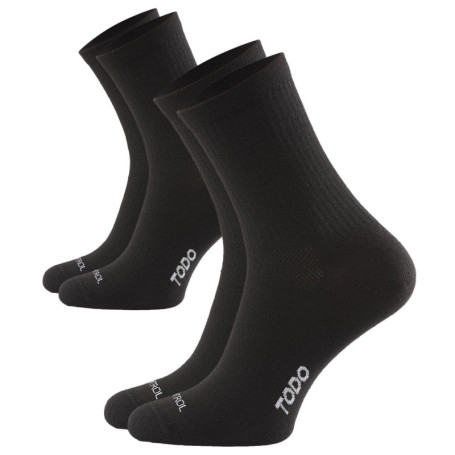 Lot de 2 Paires de Chaussettes de Sport TODO AIR CONTROL - Respirantes et Confortables