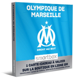 Coffret Cadeau Smartbox - Bon d'achat Olympique de Marseille de 49,90€