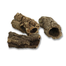 Lot de 3 Écorces de Liège Naturelles pour Terrarium - 15-20 cm