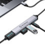 Hub USB 3.0 Moman CT4 avec 4 Ports - Compatible iPhone 15, MacBook et Tablettes