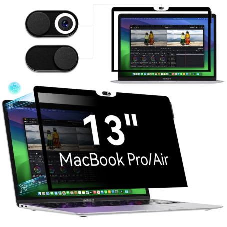 Filtre de Confidentialité Protescreen pour MacBook Air et Pro 13" - Protection Anti-Espion