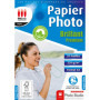 Papier Photo Brillant Premium A4 220 g/m² - 100% Recyclable - 20 Feuilles