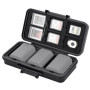 Étui de Stockage Multifonction JJC pour Batteries et Cartes Mémoire
