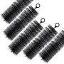 Lot de 5 brosses de protection pour gouttières - Installation facile sans outils