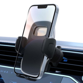 Support Téléphone Voiture YISH avec Rotation 360° - Clip Amélioré pour Smartphones