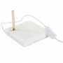 Lampe de bureau DKD Home Decor Doré Blanc (15 x 15 x 33 cm) 66,99 €