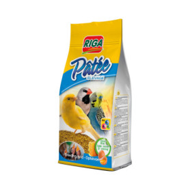 Riga Pâtée Élevage pour Oiseaux - Aliment Riche en Œufs et Miel - 100g