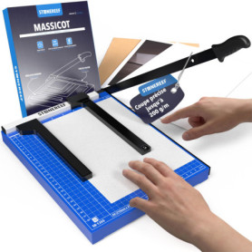 Coupe-papier A4 Compact en Métal avec Accessoires Magnétiques