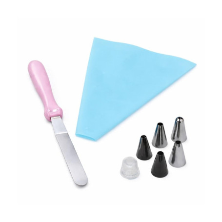 Set de Poche à Douille PARENCE avec Spatule et Embouts Interchangeables