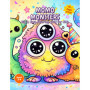 Momo Monsters : Livre de Coloriage Amusant pour Enfants de 3 à 6 Ans