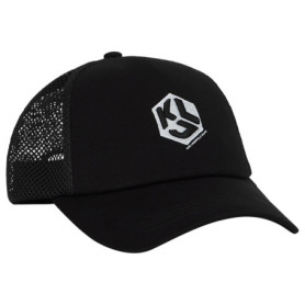 Casquette Trucker en Coton Noir Karl Lagerfeld Jeans pour Hommes