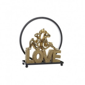 Décoration lumineuse DKD Home Decor Love Lapin Résine (30 x 11 x 31,5 cm) 73,99 €