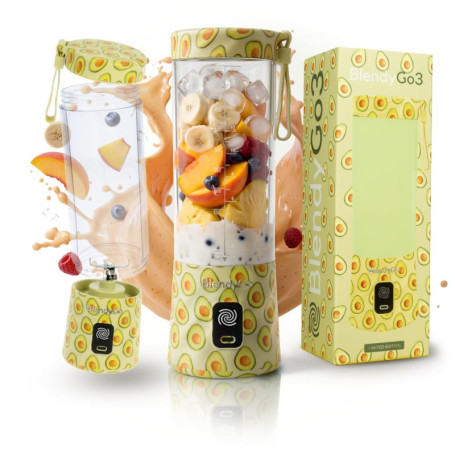Blender Portable BlendyGo 3 - Mixeur Smoothie Rechargeable USB 550 ml
