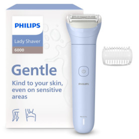 Philips Lady Shaver 6000 - Rasoir Électrique Sans Fil pour Femme