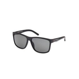 Lunettes de soleil BMW M Motorsport BS0042 pour homme - Lentilles vertes miroir