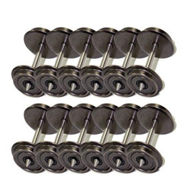 Lot de 12 Roulements à Aiguilles en Métal pour Modélisme H0 - Evemodel