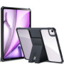 Coque robuste TECHGEAR pour iPad Air 13" 2024 avec support et dos transparent