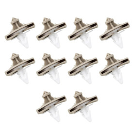 eMagTech Lot de 10 Clips de Fixation pour Panneaux de Porte VW Golf 3 (91-97)