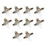eMagTech Lot de 10 Clips de Fixation pour Panneaux de Porte VW Golf 3 (91-97)