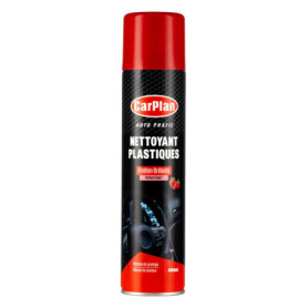 CarPlan Nettoyant Plastiques Fraise 400 ML - Brillance et Protection