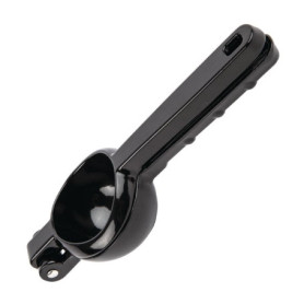 Presse-agrumes manuel Olympia en métal noir pour citrons et limes