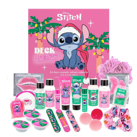 Calendrier de l'Avent Disney STITCH - 24 Produits Cosmétiques Bien-Être
