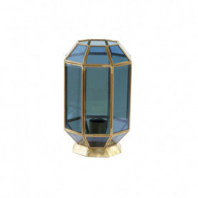 Lampe de bureau DKD Home Decor Verre Bleu Doré 220 V Laiton 50 W Moderne (18 x 1 71,99 €