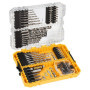 Coffret DeWalt Toughcase 72 Pièces - Forets Béton et Métal avec Embouts de Vissage