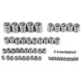 EBTOOLS 60 Pcs Embouts de Réparation Filetage en Acier Inoxydable