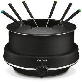 Tefal Easy Fondue Électrique 800W pour 6 Personnes avec Thermostat Réglable