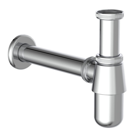 Lot de 3 Siphons Bouteille Chromés pour Lavabo Kirchhoff