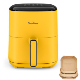 Moulinex Easy Fry POP Jaune 5L - Friteuse à Air avec 10 Programmes Intuitifs