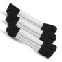 Pack de Lacets Plats Noir pour Baskets - 3 unités de 100 cm