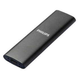 Philips SSD Portable 250 Go - Ultra Fin en Aluminium avec Vitesse USB-C