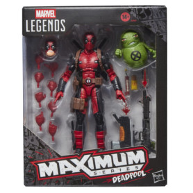 Figurine Deadpool Marvel Legends avec Doop et 24 Accessoires