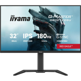 Écran iiyama 31.5" QHD 180Hz IPS avec Connectivité Complète