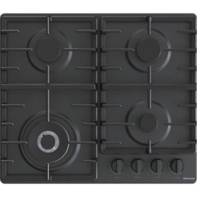 Plaque de cuisson à gaz Hisense GM663BHF 4 zones avec brûleur Wok