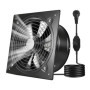 Ventilateur d'Extraction Mural VEVOR 30,5 cm avec Variateur de Vitesse - 2647 m³/h